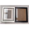 Image 2 : 7 Black picture frames, 2 silver picture frames, 2 paper frames.