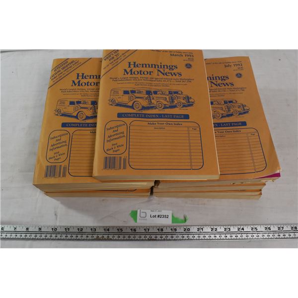 Hemmings Motor News 1992-1993 catalogues