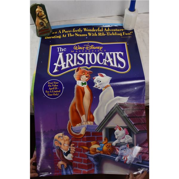 Walt Disney Easter characters + aristocats posters