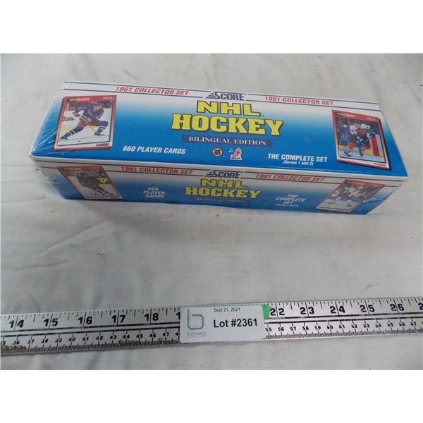 1991 Score NHL Hockey Complete Set Series 1 + 2 - sealed box