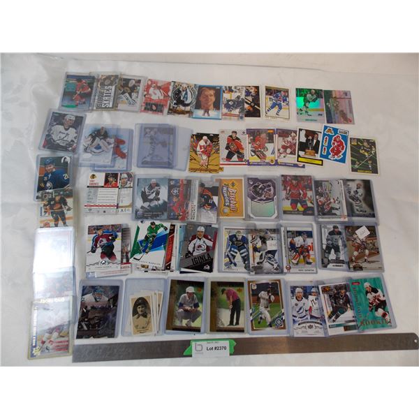 Lot of various cards, Bobby Orr, Gordie Howe, various inserts