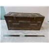 Image 1 : Military Explosives container - 23"x9"x10.5"