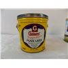 Image 2 : Gainers Superior Pure Lard 3LB tin + Camp Crooked Cliff tin