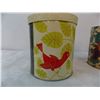 Image 4 : Vintage Procter and Gamble Tin Can + 3 stacking storage tins