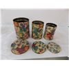 Image 6 : Vintage Procter and Gamble Tin Can + 3 stacking storage tins