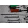 Image 4 : master craft wrenches + multi function screwdrivers + socket wrenches + quarter inch and half inch e