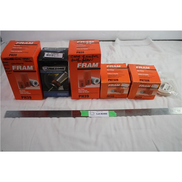 Case Tractor Oil filters + other filters