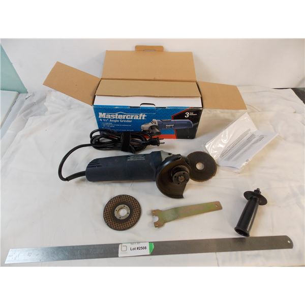 4.5" angle gridger (working)