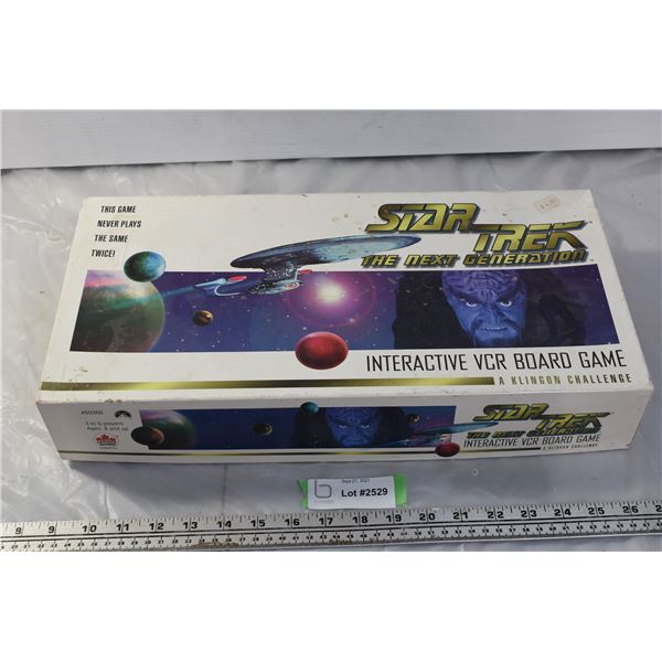 Star Trek Interactive VCR Board Game