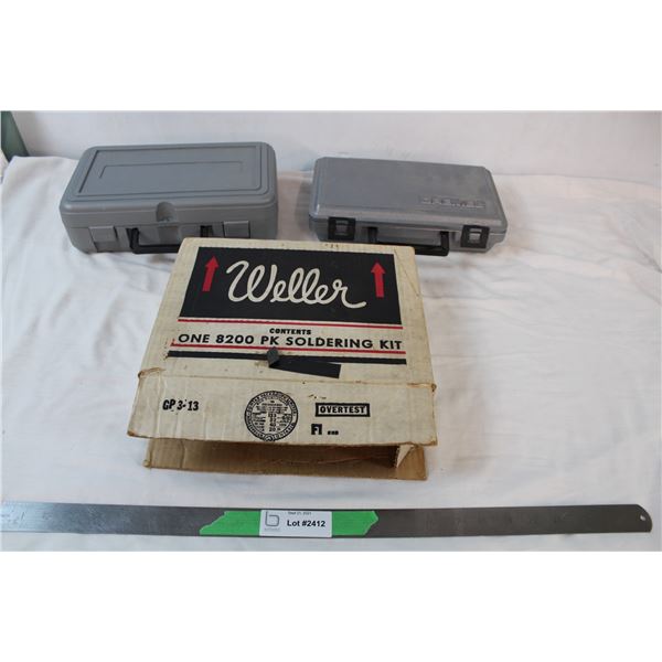 Soldering Kit with Dremel accessories + spare carry case