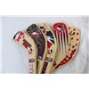 Image 3 : Molson Canadian wood hockey stick set of 5
