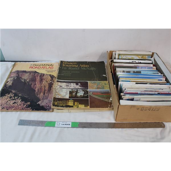 Road Maps + Road Atlas - all different US State maps