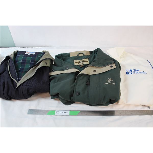 Vintage Star Phoenix Blazer jacker (XL) + Buick North end jacket (L) + Marks jacket (XL)