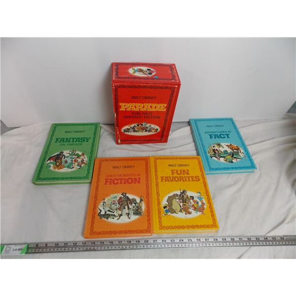 Vintage Walt Disney Parade Book Set of 4