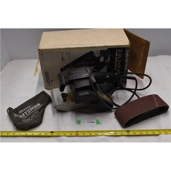 Craftsman Belt sander w/ dust pickup