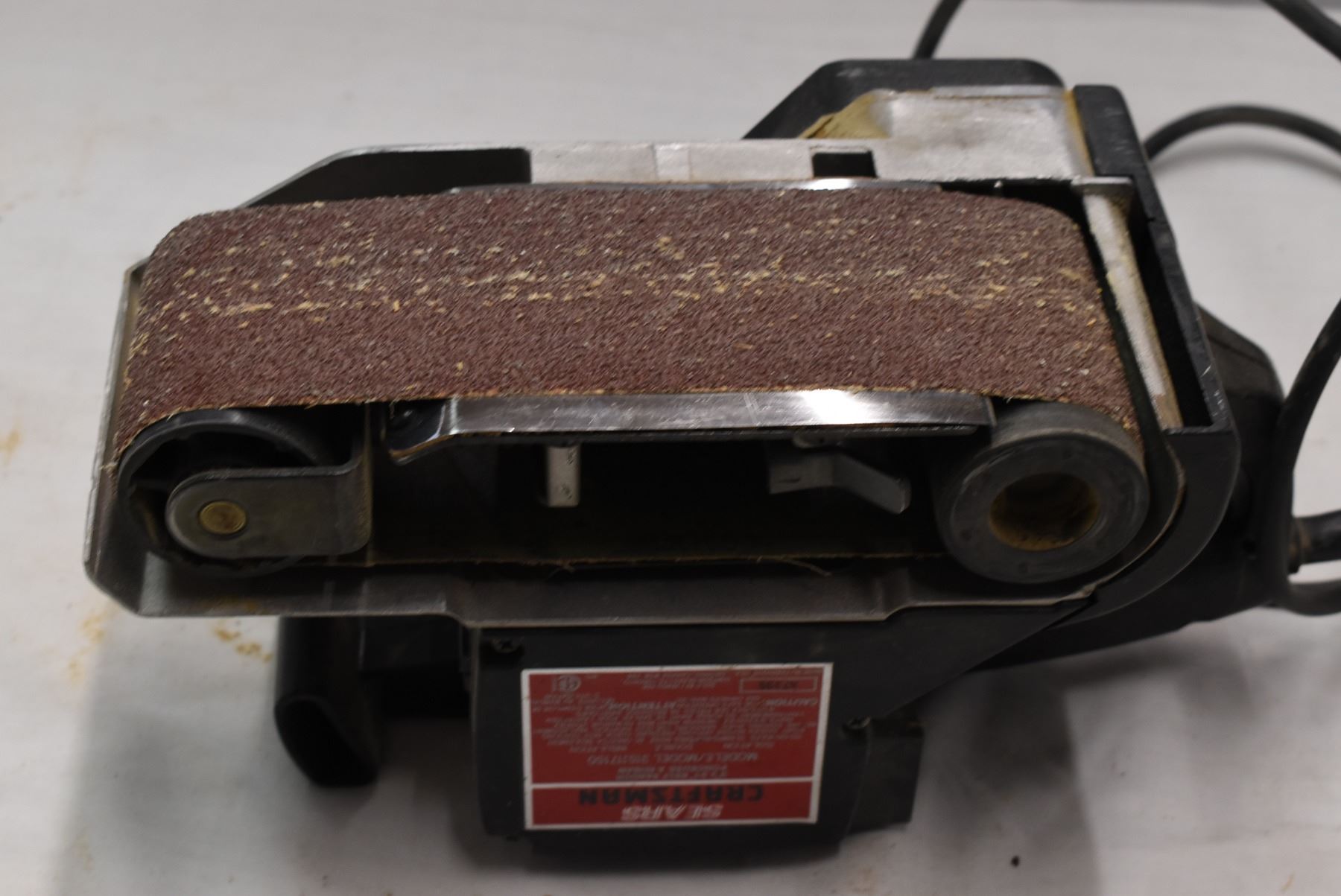 Craftsman Belt sander w/ dust pickup Bodnarus Auctioneering