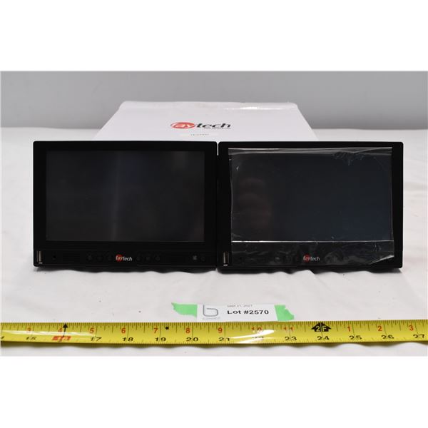 2 Faytech 7" LCD screens w/ HDMI ports