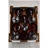 Image 4 : 3 Boxes of Ruby Glasses