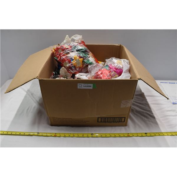 Box of misc. Christmas decorations