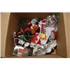 Image 2 : Box of misc. Christmas decorations