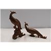 Image 2 : Copperhead pheasant ornaments with Metal Duck bank + metal trinket genie lamp