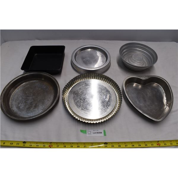 Lot of baking trays