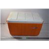 Image 1 : orange coleman cooler