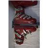 Image 5 : Salomon S444 Ski's (6ft long) and two pairs of ski boots (8M + 9M)