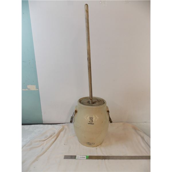 Medalta Butter Churn Crock # imperial