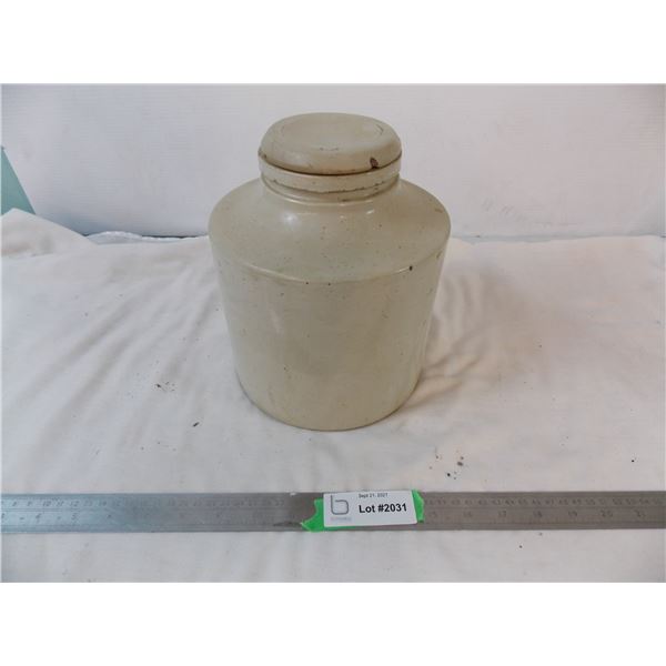 Pickle Crock - 7" diameter 9" tall