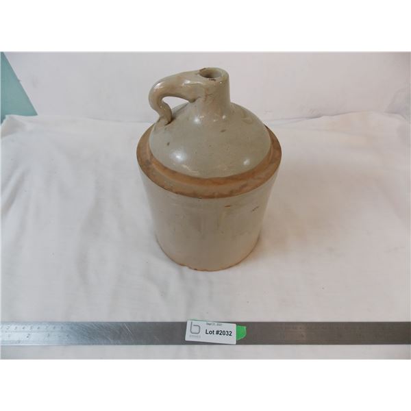 Jug style crock - 7" diameter - 10.5" tall
