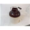 Image 7 : Jar Crock with lid - 7" diamter 11" tall - date stamped 1901
