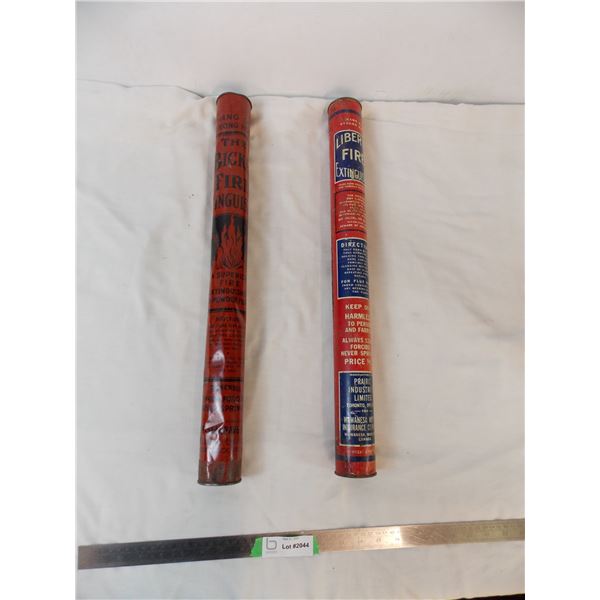 2X The Money - 3 Pound Tube Fire Extinguishers (sealed)