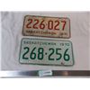 Image 1 : 1970-1971 Sask License Plates