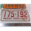Image 2 : 1958-1963-1964-1965 Sask Plates