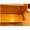 Image 2 : Wooden Church Pew - 6ft long - 37"H