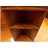Image 2 : Wooden Corner Display Cabinet - 6ft tall, 22"W, 12"D