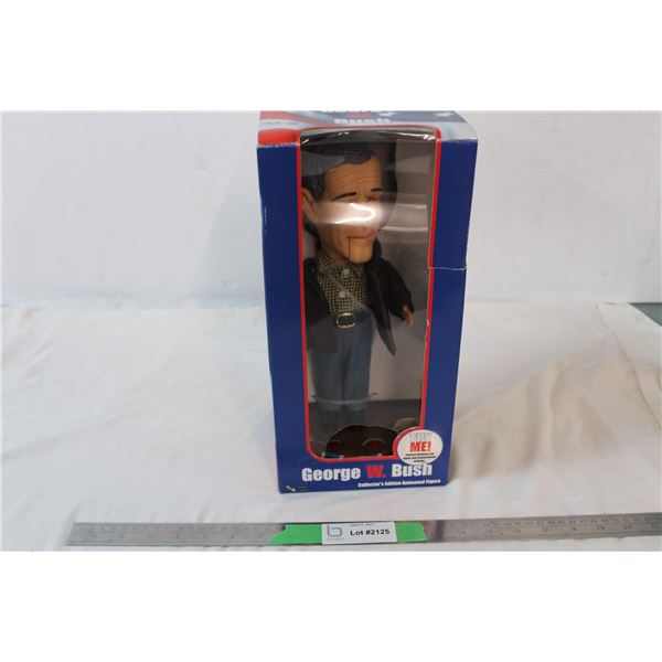George W Bush (approx 12") talking Figure