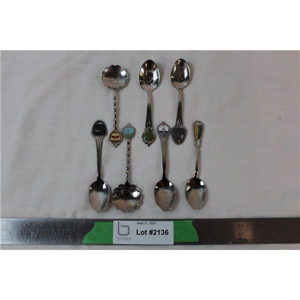 Montana, Michigan, Minnesota, New York, North Dakota - US collector spoons