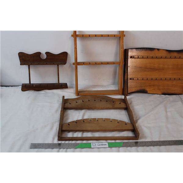 4 various spoon shelves