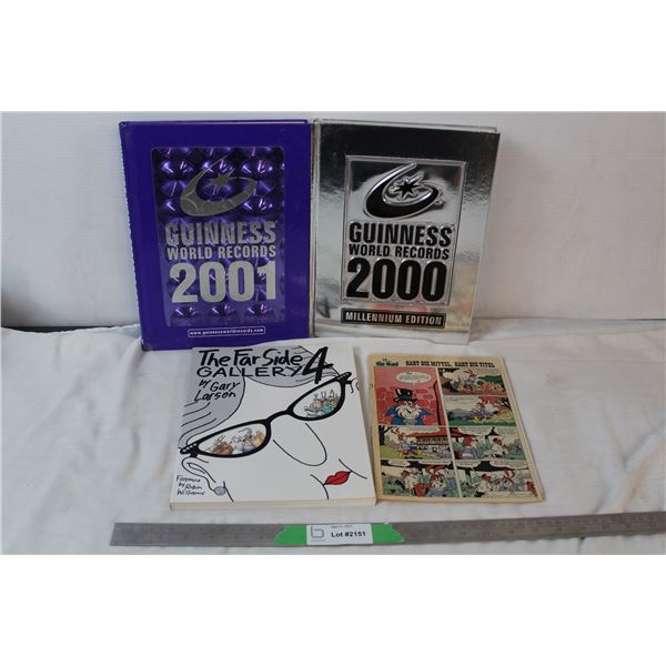Guiness Record Books + The Far Side Gallery