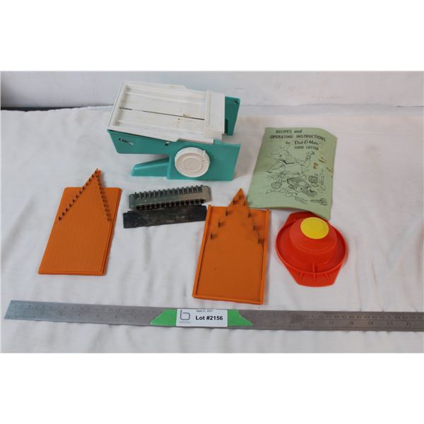 Vintage mandoline slicer