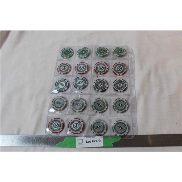 Saskatchewan Roughrider Tokens