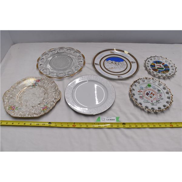 Mount Rushmore, Canada & Puerto Rican, 3 misc plates