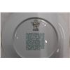 Image 6 : 22k Gold rimmed church plates, Rome plate, Former Pope plate