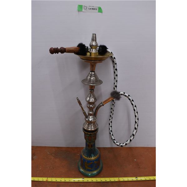 Hookah with styled base. Missing parts.