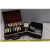 Image 1 : 2 boxes of 8-tracks & cassettes