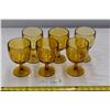 Image 1 : 6 yellow chalice cups