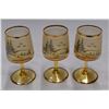 Image 2 : Amber wini wine glasses, amber small cups, clear mug