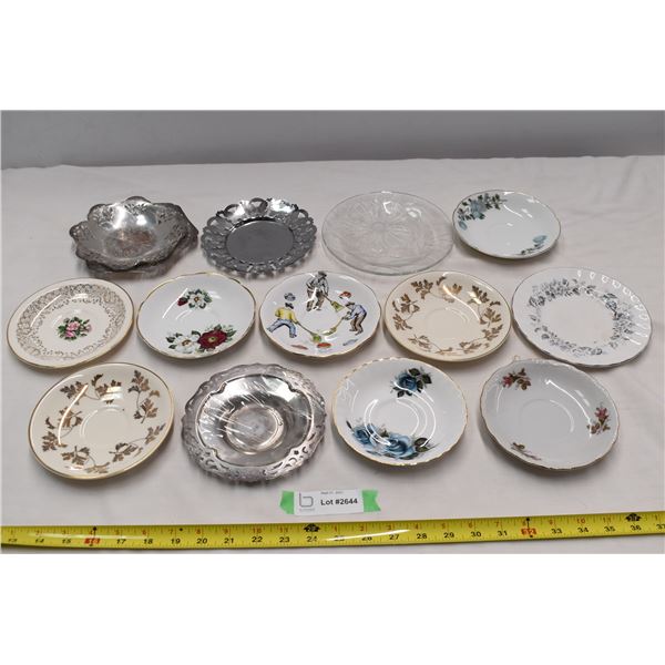 Misc. Saucer dishes